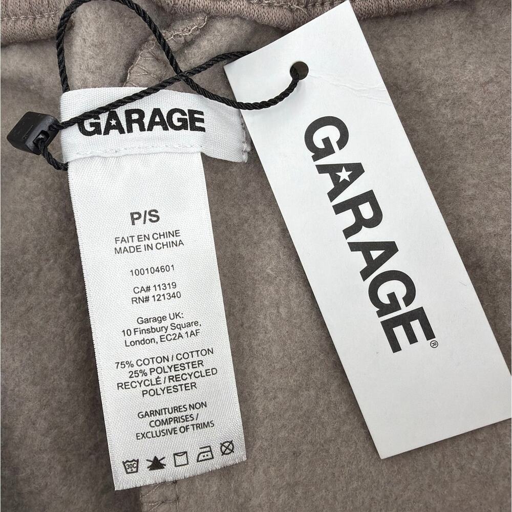 Garage Ultra Fleece Super Joggers Satellite Beige Size S - Picture 6 of 10